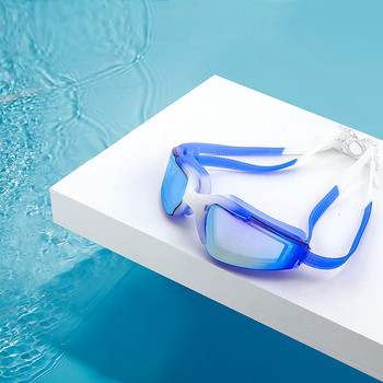 Възрастни Очила за плуване Галванични очила Hd Водоустойчиви противозамъгляващи се Анти-UV силиконови очила за плуване Производители на едро