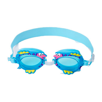 Най-добрите детски очила за плуване Симпатични анимационни очила, устойчиви на мъгла за деца Огледалната лента е регулируема Приемане на едро