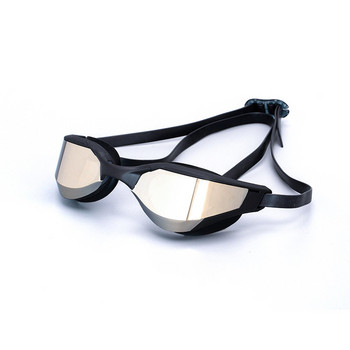 Очила за плуване за възрастни Electroplate Защитни от мъгла Професионални състезателни очила Мъже Жени Готино сребърно оборудване за плуване на едро