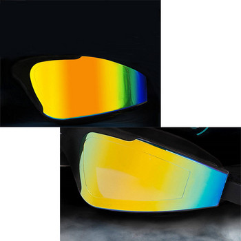 Професионални очила за плуване Мъжки силиконови противозамъгляващи се UV регулируеми многоцветни очила за плуване с тапа за уши Мъже Жени Очила