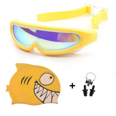 Gyermekek Úszószemüvegek Professzionális fiúk és lányok keret páramentesítő gyerek medence maszk vízi úszószemüveg szilikon búvárszemüveg
