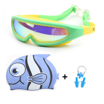 Gyermekek Úszószemüvegek Professzionális fiúk és lányok keret páramentesítő gyerek medence maszk vízi úszószemüveg szilikon búvárszemüveg