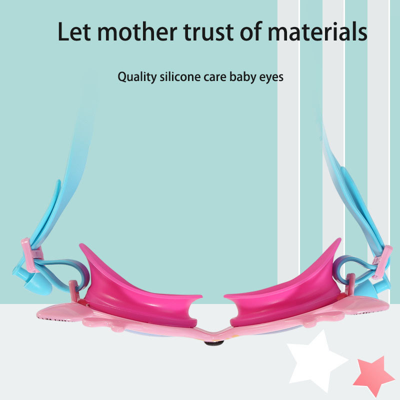 Noi de desene animate cu cerb Sika Ochelari de înot Ochelari dopuri pentru urechi UV și aburire - Ochelari de protecție pentru bărbați și femei Preț cu ridicata