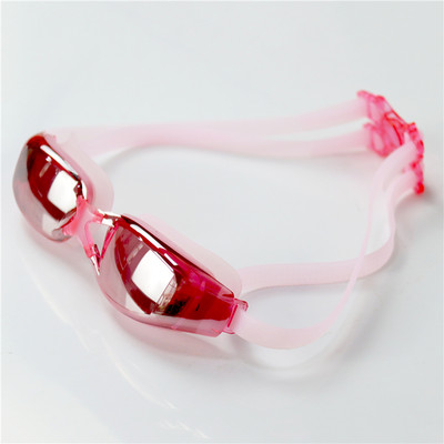 Ochelari de înot placați cu negru de vară fierbinte Dop de urechi Cască de înot profesională din silicon pentru adulți Ochelari de piscină Anti-aburire Bărbați Femei Ochelari