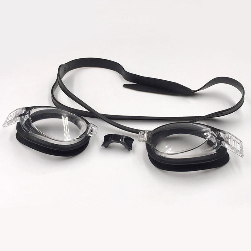 Úszószemüveg Párásodásmentes Ultraibolya lencse Férfi Női Úszószemüveg Vízálló, Állítható Szilikon Úszószemüveg