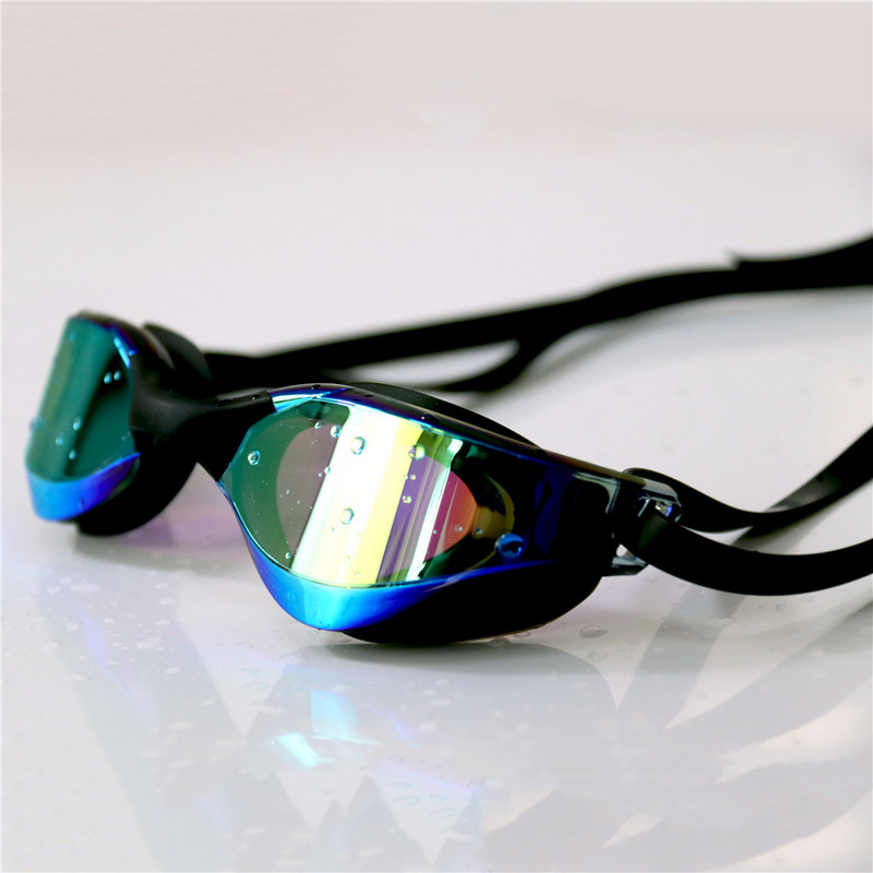 SUPERZYY professionaalne täiskasvanutele mõeldud uduvastane UV-kaitse objektiiv Meeste naiste ujumisprillid veekindlad reguleeritavad silikoonist ujumisprillid