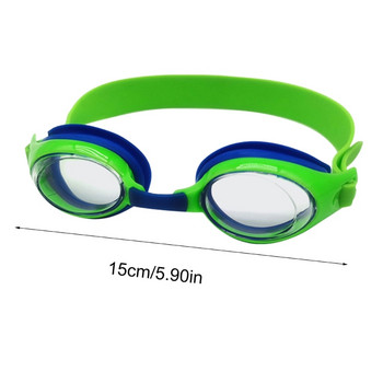 Очила за плуване без изтичане против мъгла UV защита за деца Момчета Момичета Безопасни меки силиконови очила за плуване Очила