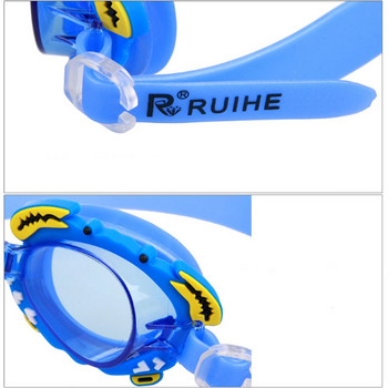 Очила за плуване Детски карикатура Dolphin Професионални против замъгляване Водоустойчиви детски очила за плуване Natacion Swim Eyewear