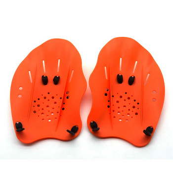 Κολύμβηση κουπιά προπόνησης Ρυθμιζόμενα γάντια με ιστό στο χέρι Pad πτερύγια βατραχοπέδιλα για άνδρες γυναίκες Παιδιά