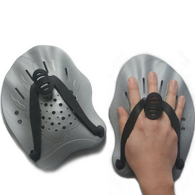 Гребла за плуване Тренировъчни регулируеми ръчни ципести ръкавици Подложка Плавки Пласти за мъже Жени Деца