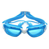 Детски очила за плуване със съединена тапа за уши HD очила против просмукване Очила за плуване Момчета Момичета UV400 Очила за плуване против замъгляване
