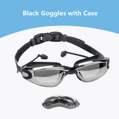 Úszószemüvegek Füldugók Professzionális Felnőtt Úszószemüvegek Medenceszemüvegek Állítható Fogásgátló Férfi Női Optikai Vízálló Szemüvegek