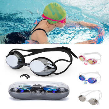 Очила за гмуркане Водоустойчиви и против замъгляване Очила за плуване Без изтичане Прозрачни HD цветни очила за плуване Неплъзгащи се B2Cshop