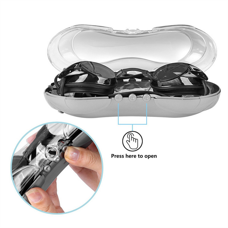 Γυαλιά κατάδυσης αδιάβροχα και αντιθαμβωτικά γυαλιά κολύμβησης χωρίς διαρροές Αντιολισθητικά γυαλιά κολύμβησης, έγχρωμα HD, αντιολισθητικά B2Cshop