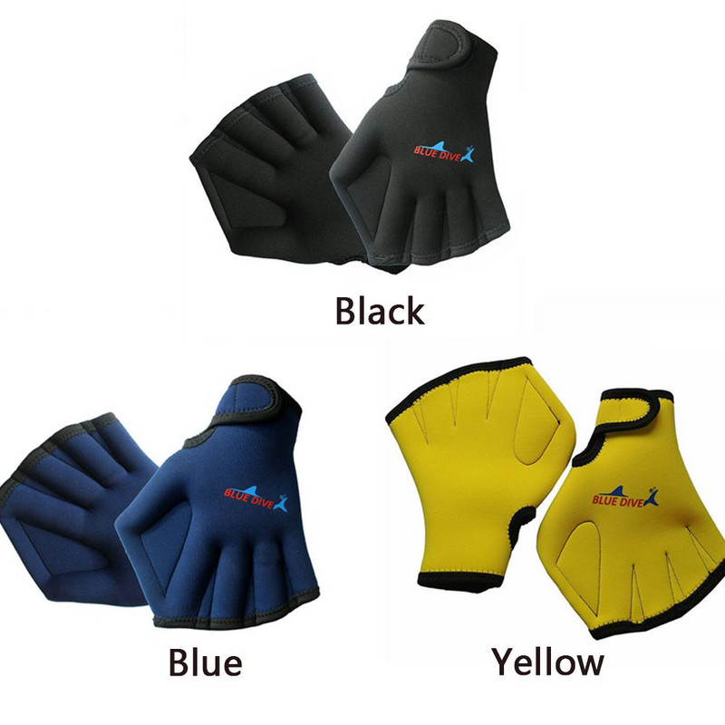 Vandens sportas Nardymas su vamzdeliu Atsparus vandeniui irklas Nardymo priedai Plaukimo tinklelis Pirštinės Pirštinės irklentės