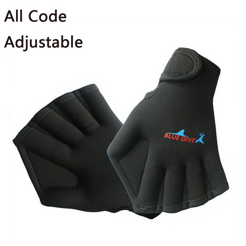 Vandens sportas Nardymas su vamzdeliu Atsparus vandeniui irklas Nardymo priedai Plaukimo tinklelis Pirštinės Pirštinės irklentės