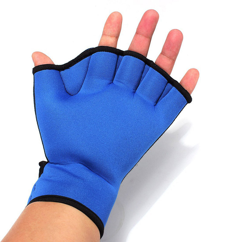 Горещи разпродажби, издръжливи възрастни, регулируема помощ за сърфиране с жаба с ципести ръкавици без пръсти, плуване, гмуркане, тренировъчно оборудване