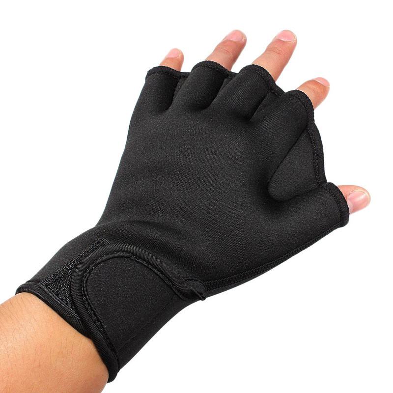 Горещи разпродажби, издръжливи възрастни, регулируема помощ за сърфиране с жаба с ципести ръкавици без пръсти, плуване, гмуркане, тренировъчно оборудване