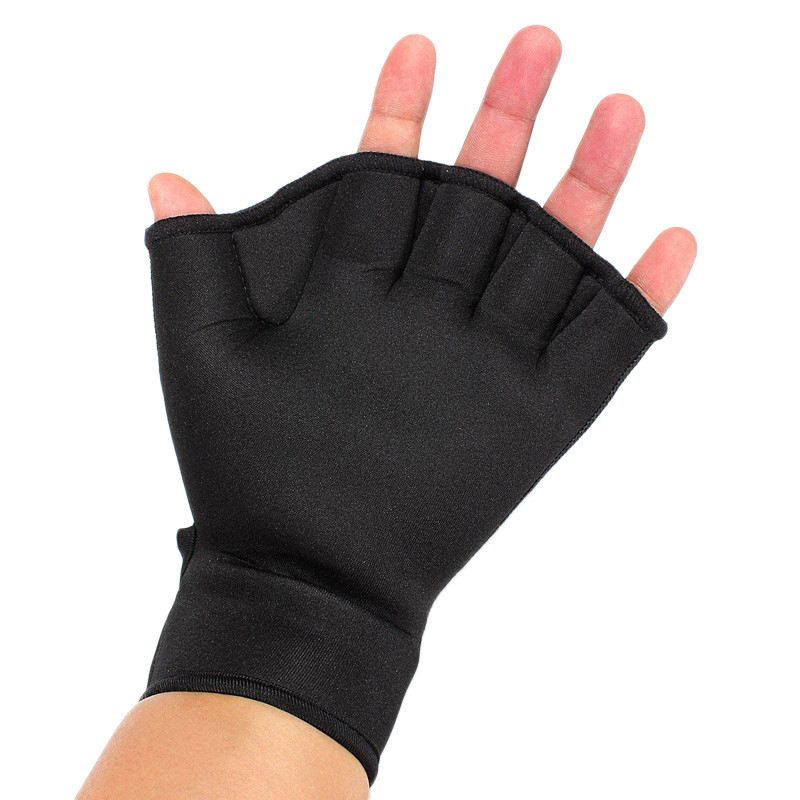 Горещи разпродажби, издръжливи възрастни, регулируема помощ за сърфиране с жаба с ципести ръкавици без пръсти, плуване, гмуркане, тренировъчно оборудване