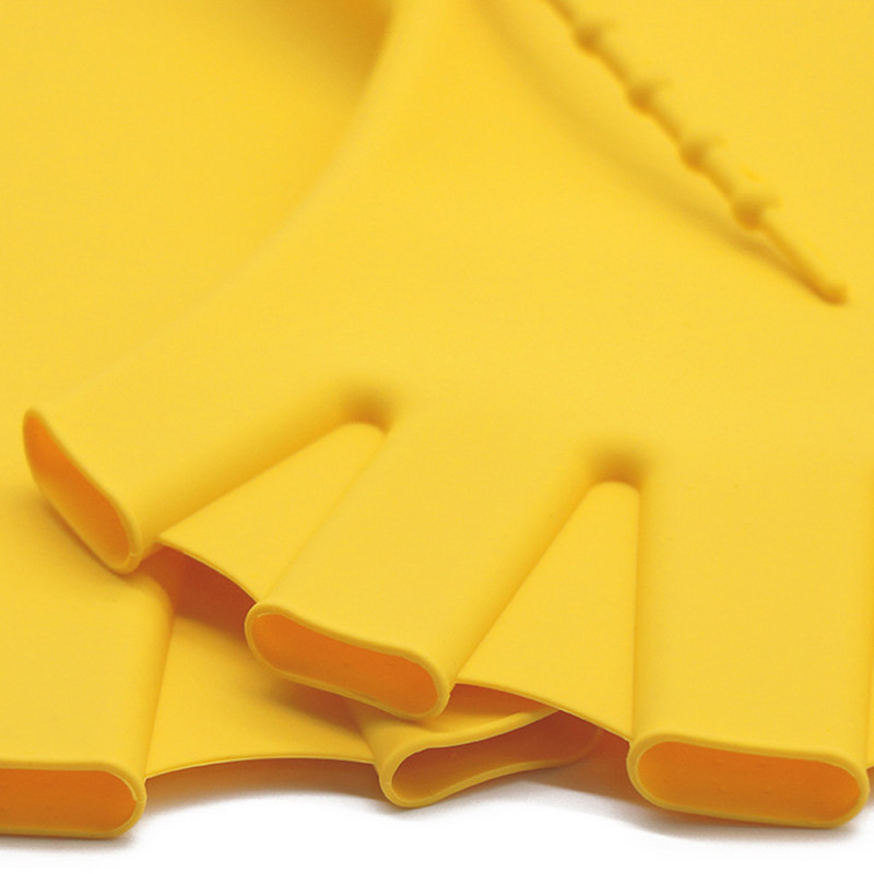 1 pár úszókesztyű hevederes Fitness vízállóság edzőkesztyű szilikon úszókesztyű búvárkesztyű úszóedző ujjatlan