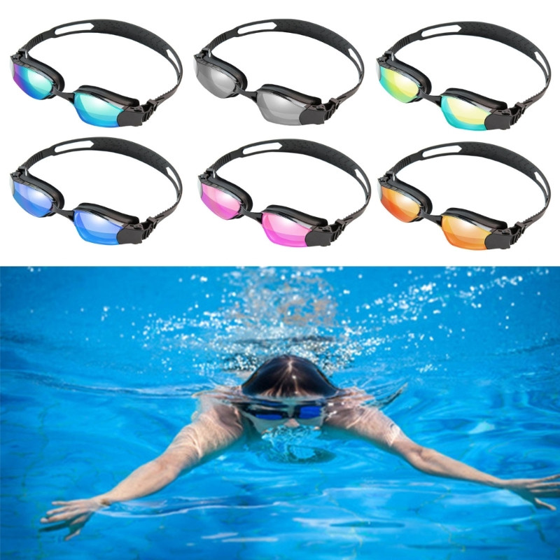 Profesie pentru adulți cu protecție UV anti-aburire Ochelari de înot Ochelari de înot pentru bărbați, femei, tineri, fără scurgeri, protecție completă UV