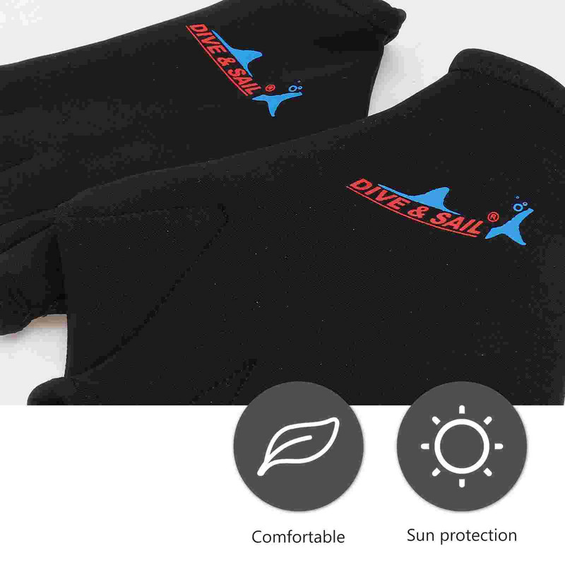 Laste labakindad ujumismõlad Täissõrmega veesurfamine, vööga ujumiskindad preili