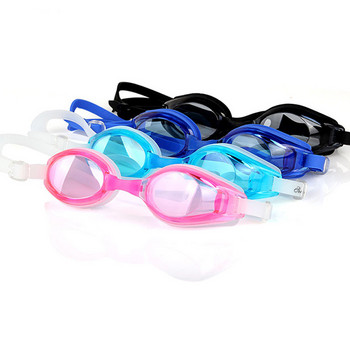 Детски очила за плуване Водни спортове на открито Силиконови водоустойчиви против мъгла UV Очила за подводно гмуркане за момчета и момичета