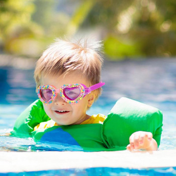 Цветни детски силиконови очила за плуване Анти UV очила за плуване Водоустойчиви силиконови очила за плуване Детски
