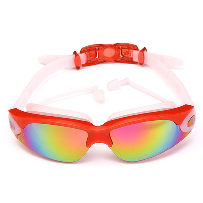 Professionaalsed kõrvatroppidega ujumisprillid, ninaklambriga, elektriplaadist silikoonist veekindlad ujumissõbrad, tarvikud