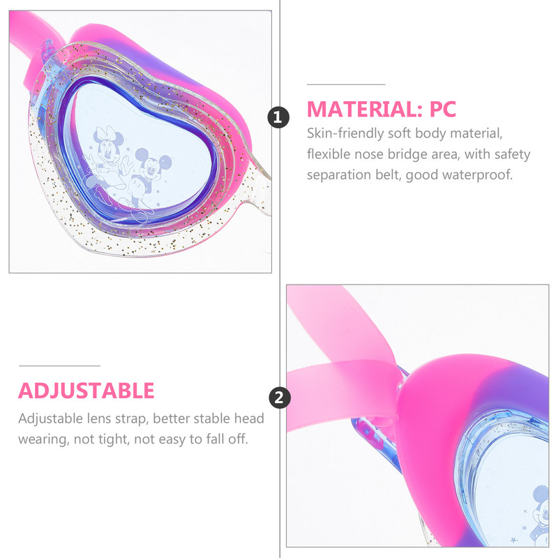 Ujumine Ujumisprillid Prillid Lastekaitse Prillid Uduvastane Varustus Varustus UV Triatlon Sukeldumispeegli läätsed Veekindel