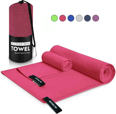 Mikropluošto rankšluosčiai, skirti kelionių sportui, greitai džiūstantys, labai sugeriantys dideli plaukų rankšluosčiai, ypač minkšti, lengvi sporto salės plaukimo jogos rankšluosčiai