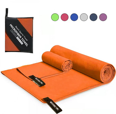 Mikropluošto rankšluosčiai, skirti kelionių sportui, greitai džiūstantys, labai sugeriantys dideli plaukų rankšluosčiai, ypač minkšti, lengvi sporto salės plaukimo jogos rankšluosčiai