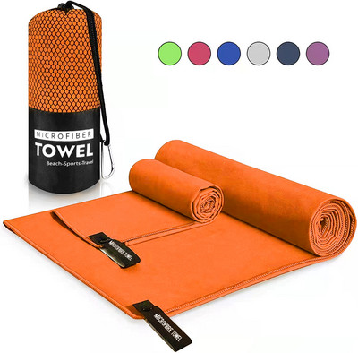 Sports Microfiber Quick Dry Pocket Pocket Portable Ultralight Absorbent Large Pece for Swimming Pool Swim Gym Fitness Yoga Beach