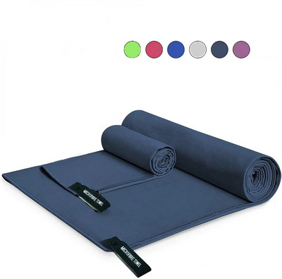 Sports Microfiber Quick Dry Pocket Pocket Portable Ultralight Absorbent Large Pece for Swimming Pool Swim Gym Fitness Yoga Beach