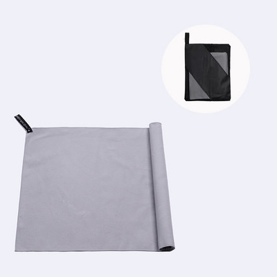 Αθλητική πετσέτα μικροϊνών Quick Dry Pocket Pocket Portable Υπερελαφρύ απορροφητικό μεγάλες πετσέτες για κολύμπι Γυμναστήριο Γυμναστήριο Yoga Beach