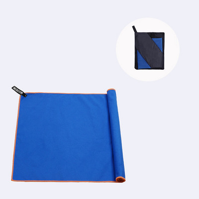 Αθλητική πετσέτα μικροϊνών Quick Dry Pocket Pocket Portable Υπερελαφρύ απορροφητικό μεγάλες πετσέτες για κολύμπι Γυμναστήριο Γυμναστήριο Yoga Beach