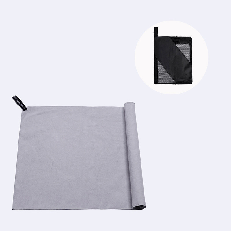 Αθλητική πετσέτα μικροϊνών Quick Dry Pocket Pocket Portable Υπερελαφρύ απορροφητικό μεγάλες πετσέτες για κολύμπι Γυμναστήριο Γυμναστήριο Yoga Beach