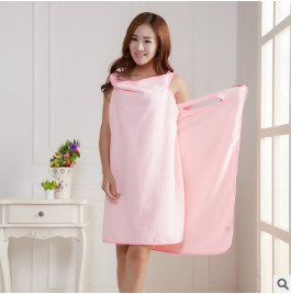 Uus kodutekstiil Naiste kiirelt kuivav vannirätik, kantav pehme nööbiga ümbris, kindel kleit, imav rannarätikud, ujumisspa hommikumantlid