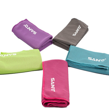 SANTO Compact Quick Drying Icy Towel Cold Cool Artifact Ice Camping Туризъм Hand Face Towel Absorb Sweat Quick Cooling