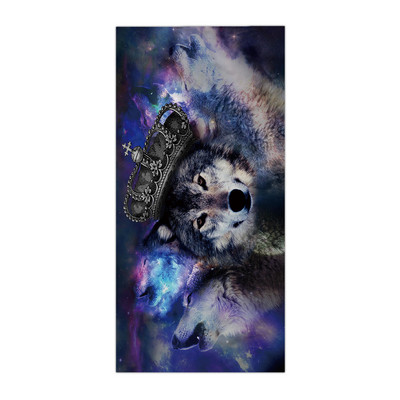 Sport mikroszálas törülközők nagy méretű, gyorsan száradó ultrakönnyű nedvszívó nyomdatörölköző úszáshoz edzőteremhez Fitness jóga strandtörölköző #t2g