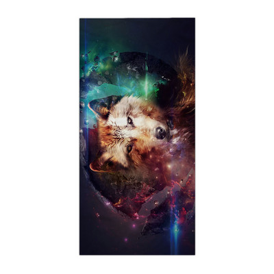 Sport mikroszálas törülközők nagy méretű, gyorsan száradó ultrakönnyű nedvszívó nyomdatörölköző úszáshoz edzőteremhez Fitness jóga strandtörölköző #t2g