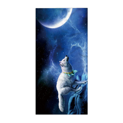 Sport mikroszálas törülközők nagy méretű, gyorsan száradó ultrakönnyű nedvszívó nyomdatörölköző úszáshoz edzőteremhez Fitness jóga strandtörölköző #t2g