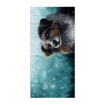 Sport mikroszálas törülközők nagy méretű, gyorsan száradó ultrakönnyű nedvszívó nyomdatörölköző úszáshoz edzőteremhez Fitness jóga strandtörölköző #t2g