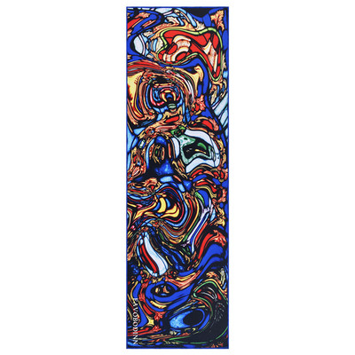 Noi prosoape de înot cu răcire instantanee imprimate Stay Cool Wrap pentru gât pentru camping, sală, antrenament, yoga, înot, alergare, surf, pătură