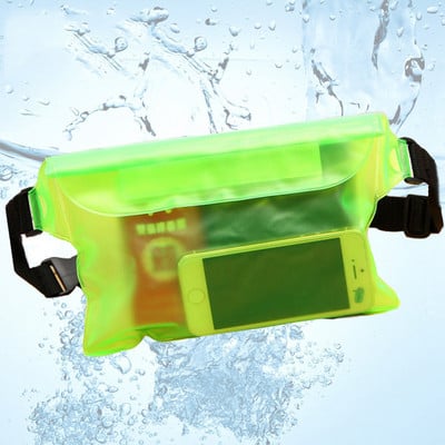 3-слойна водоустойчива уплътнителна чанта за рафтинг гмуркане Плуване Ски фурнир Подводно сушене Чанта през рамо Чанта за кръста Чанта за фитнес