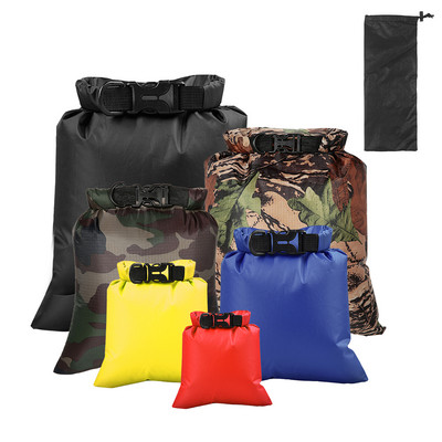 3PCS/6PCS Αδιάβροχη τσάντα εξωτερικού χώρου Dry Sack Αδιάβροχη Dry Backpack Θήκη αποθήκευσης για Drifting Boating Floating Kayaking Beach