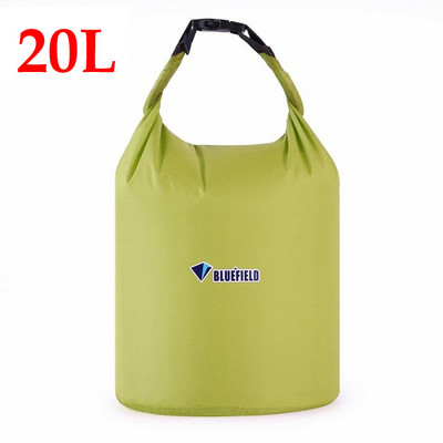 Φορητό 10L 20L 40L Αδιάβροχη τσάντα αποθήκευσης Dry Bag Swimming Bag για Canoe Kayak Rafting Sports Outdoor Camping