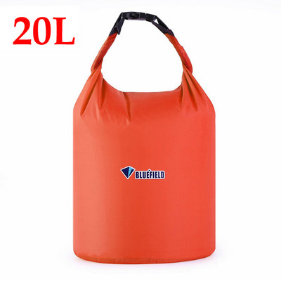 Φορητό 10L 20L 40L Αδιάβροχη τσάντα αποθήκευσης Dry Bag Swimming Bag για Canoe Kayak Rafting Sports Outdoor Camping