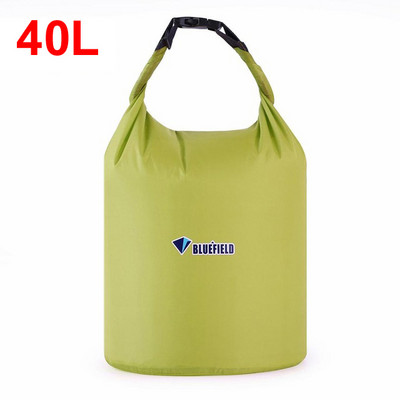 Φορητό 10L 20L 40L Αδιάβροχη τσάντα αποθήκευσης Dry Bag Swimming Bag για Canoe Kayak Rafting Sports Outdoor Camping