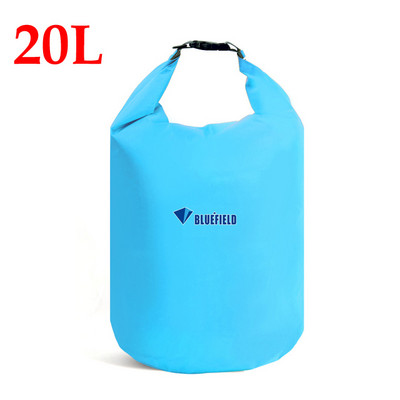 Φορητό 10L 20L 40L Αδιάβροχη τσάντα αποθήκευσης Dry Bag Swimming Bag για Canoe Kayak Rafting Sports Outdoor Camping